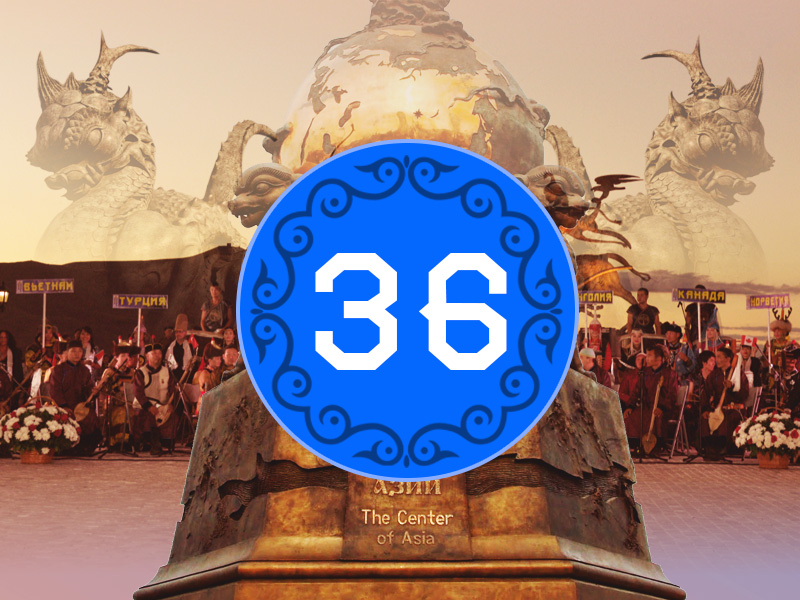 36 DAYS BEFORE THE BEGINNING OF THE FESTIVAL "KHOOMEI IN THE CENTER OF ASIA"